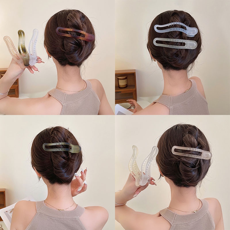 Kẹp Tóc Đuôi Ngựa Cỡ Lớn Thời Trang Cho Nữ