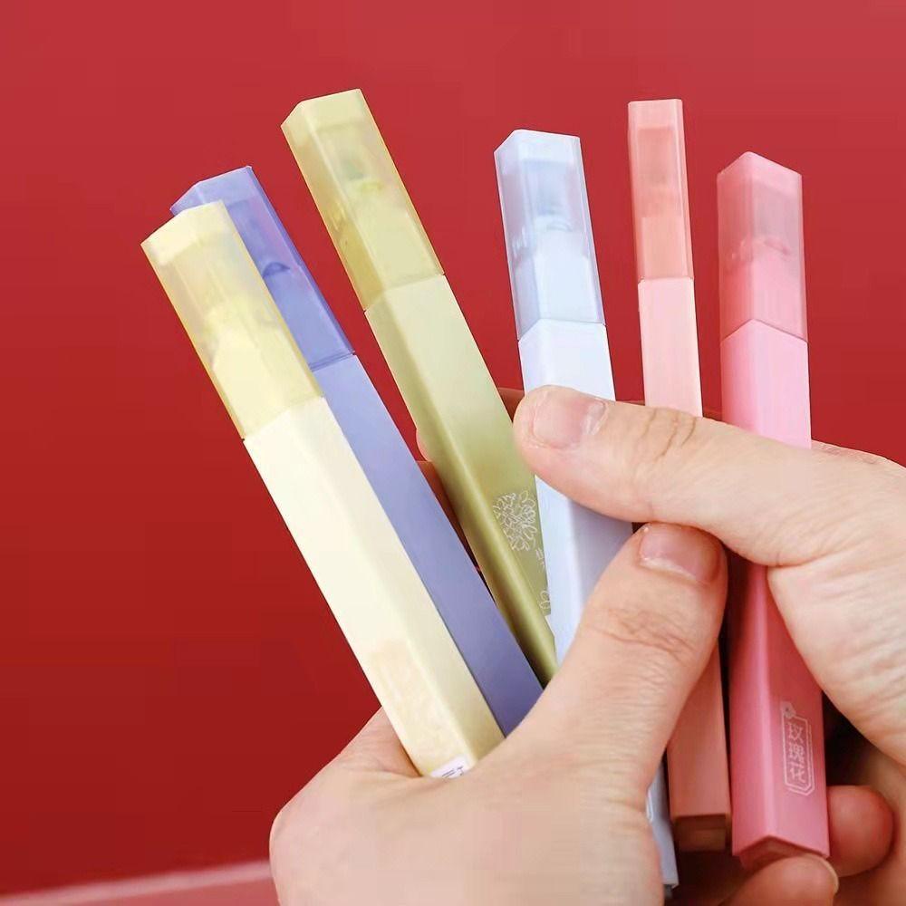 Set 6 Bút Bắt Sáng Màu Sắc Kẹo Ngọt Xinh Xắn