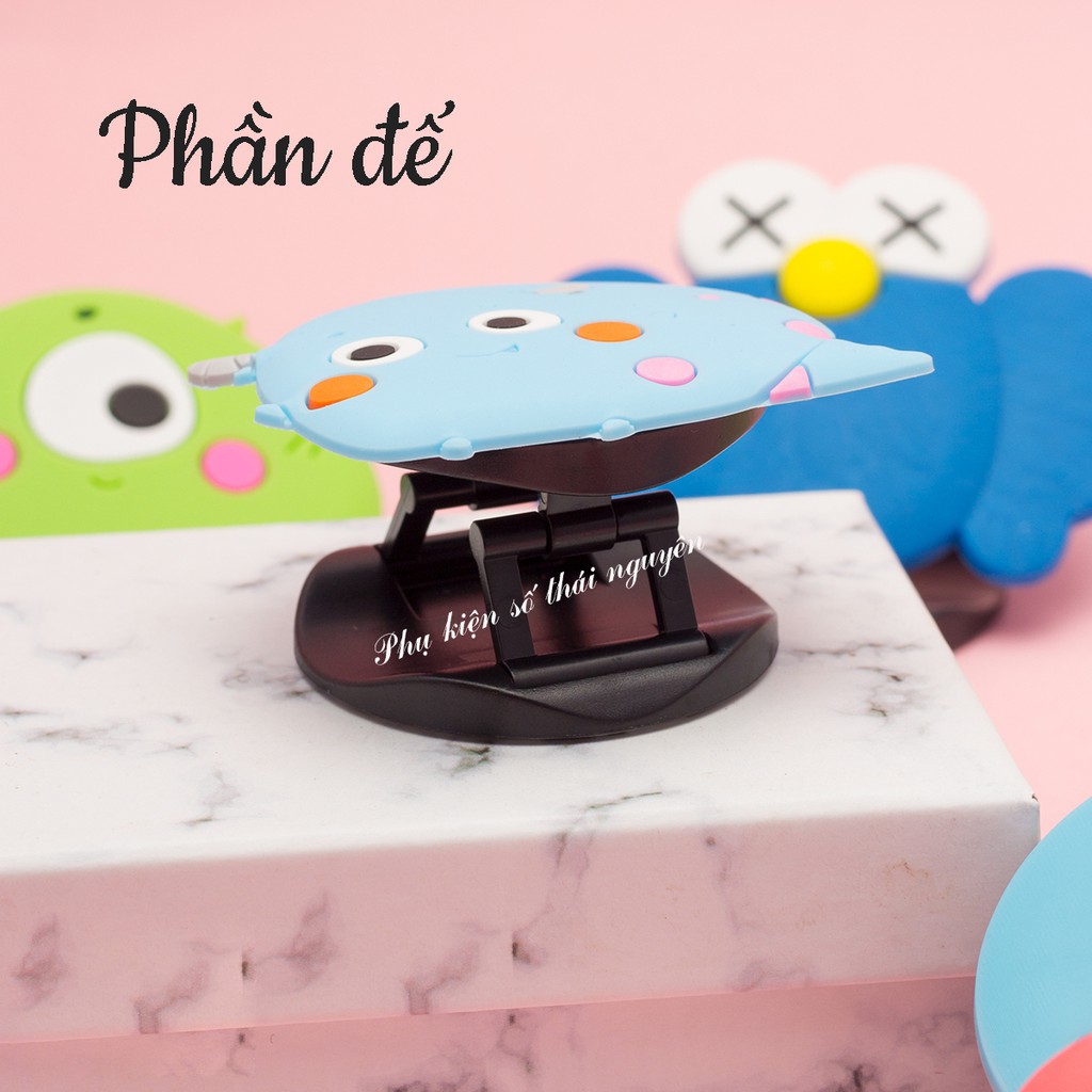 Giá Đỡ Điện Thoại Poc Mẫu Mới Nhất 2019 Loại To-  IRING Có Thể Thu Gọn Hình KAWS - Bơ - Voi - Bánh Quy - Khủng Long | BigBuy360 - bigbuy360.vn