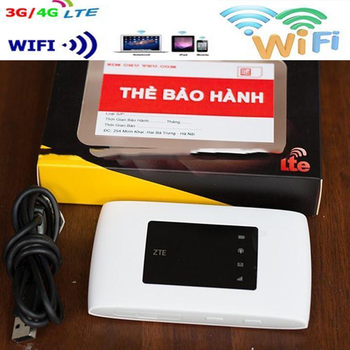 Bộ Phát Wifi 3G/4G ZTE MF920VS. Tốc độ 150Mbps. Hỗ trợ phát nhiều máy mạng dùng ổn định
