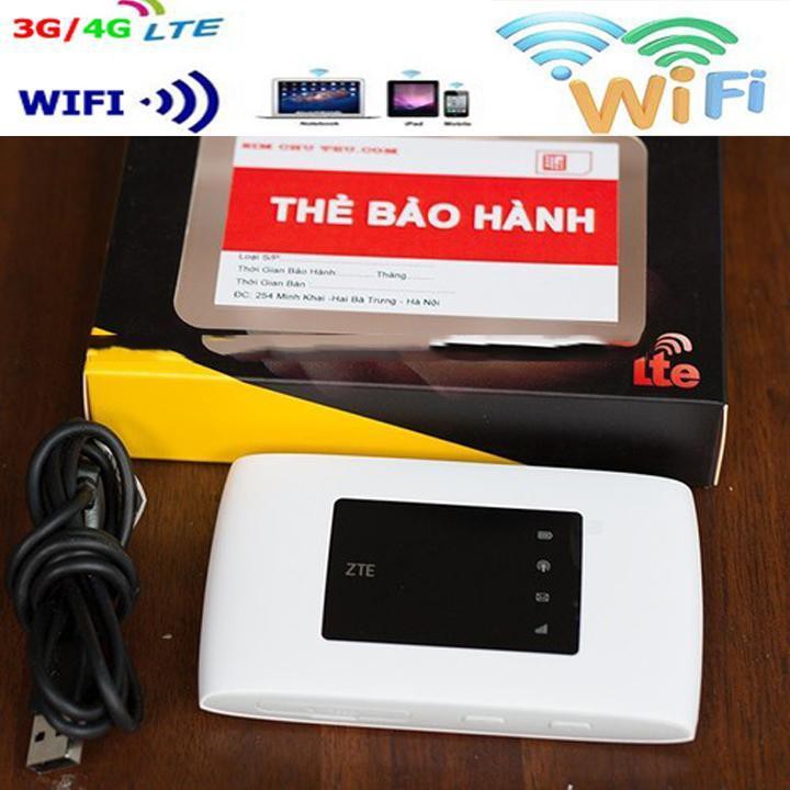 Bộ Phát Wifi 4G ZTE MF920 - Hỗ trợ 32 thiết bị kết nối - 4G tốc độ cao - phù hợp cho xe khách, tàu du lịch