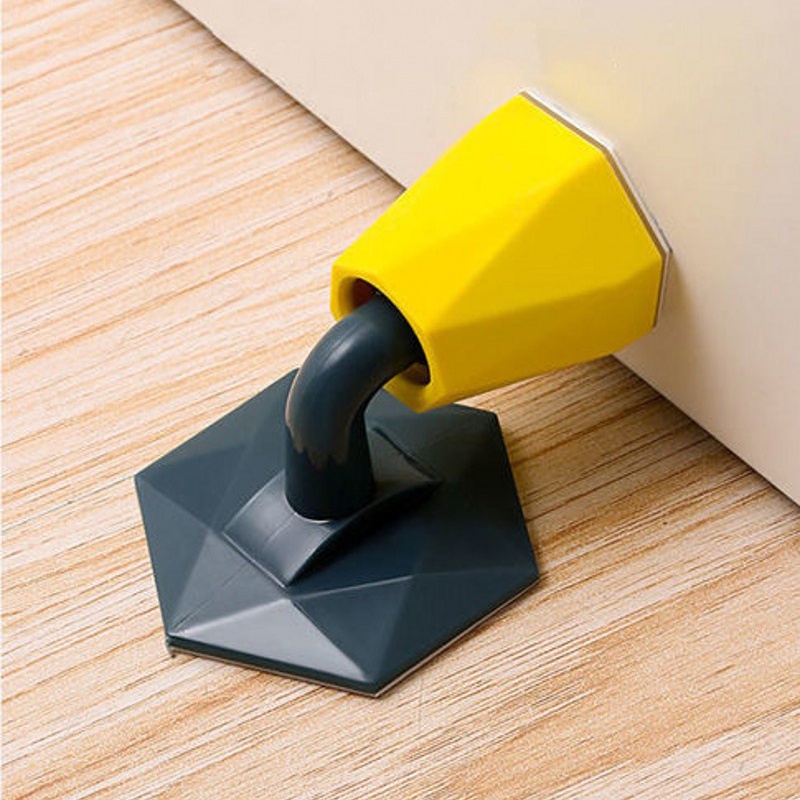 Đệm Silicon Cao Cấp Chống Ồn Có Giác Hút Dán Tường/Cửa Ra Vào Bảo Vệ Sàn Nhà