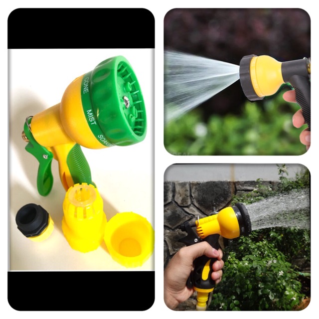 Vòi Xịt Nước Tưới Cây 8 tia đa năng (Loại Tốt)