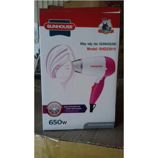 MÁY SẤY TÓC SUNHOUSE SHD2301( minh man UZIPPER