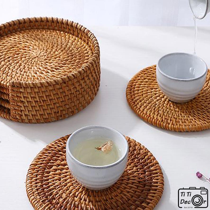 Thảm đan trang trí nội thất nhà ở - TiTi Decor