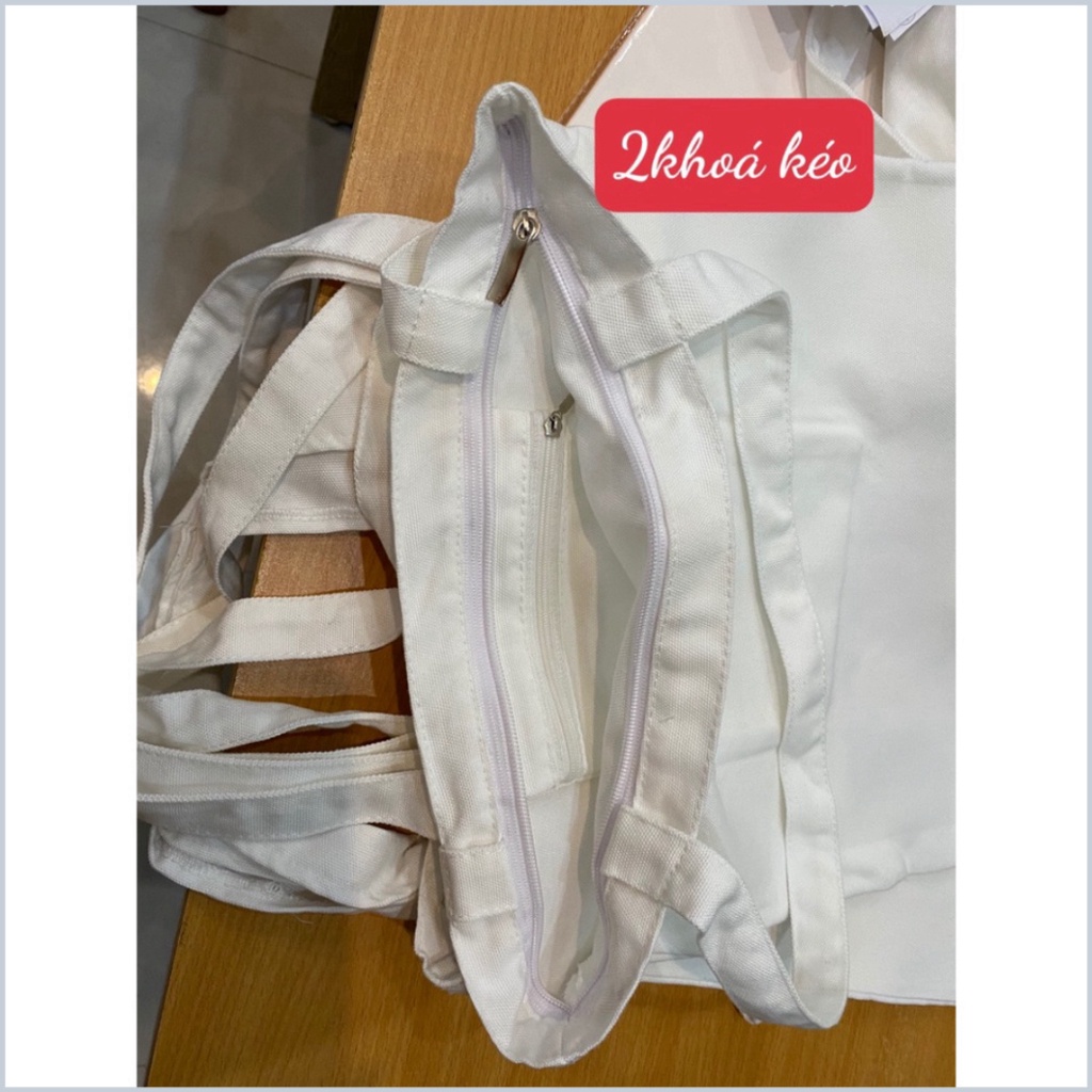 Túi Xách Nữ Đẹp - Túi tote đeo chéo đeo vai vải canvas giá rẻ đi học đi chơi Bachhoaonline68 554 - Dứa Official