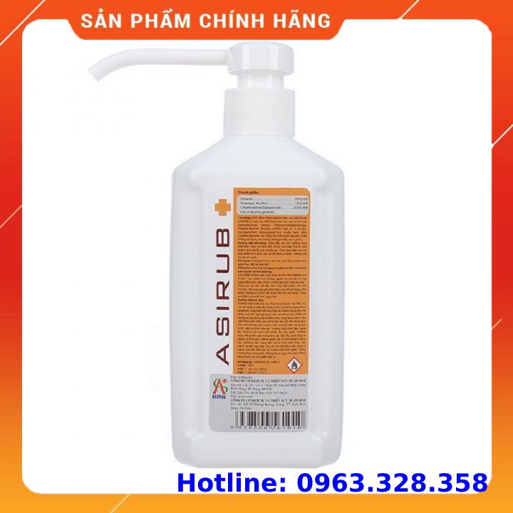 Nước Sát Khuẩn Tay, Nước Sát Khuẩn Asirub 500Ml Không Cần Rửa Lại Bằng Nước, Hàng Có Tem Chống Hàng Giả | BigBuy360 - bigbuy360.vn