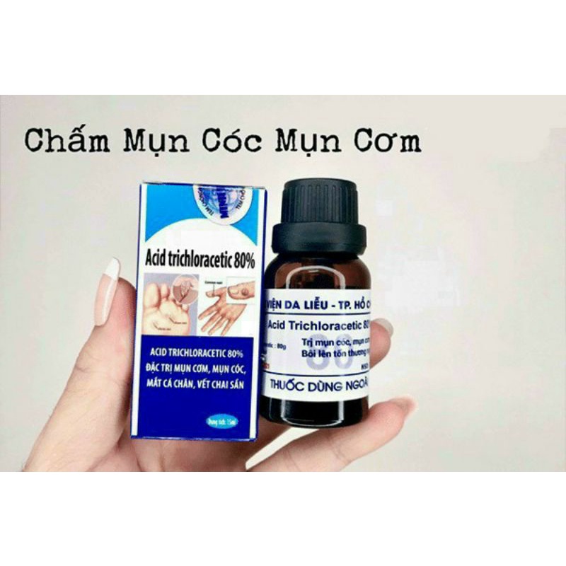 Bôi mụn cóc ,mụn cơm ,mắc cá chân ,vết chai sần