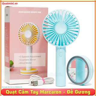 Có Sẵn Quạt Mini Cầm Tay Macaron [ Hàn Quốc ][ Cao Cấp ][2000Mah][ Có Video Thực Tế ]
