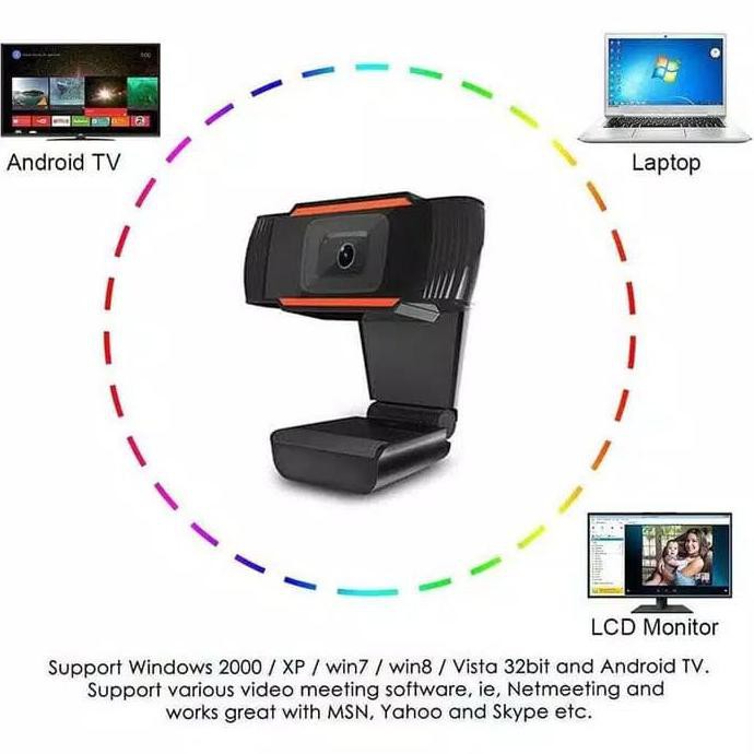 Webcam 720p Hd Tự Động Lấy Nét Cho Máy Tính / Laptop | BigBuy360 - bigbuy360.vn