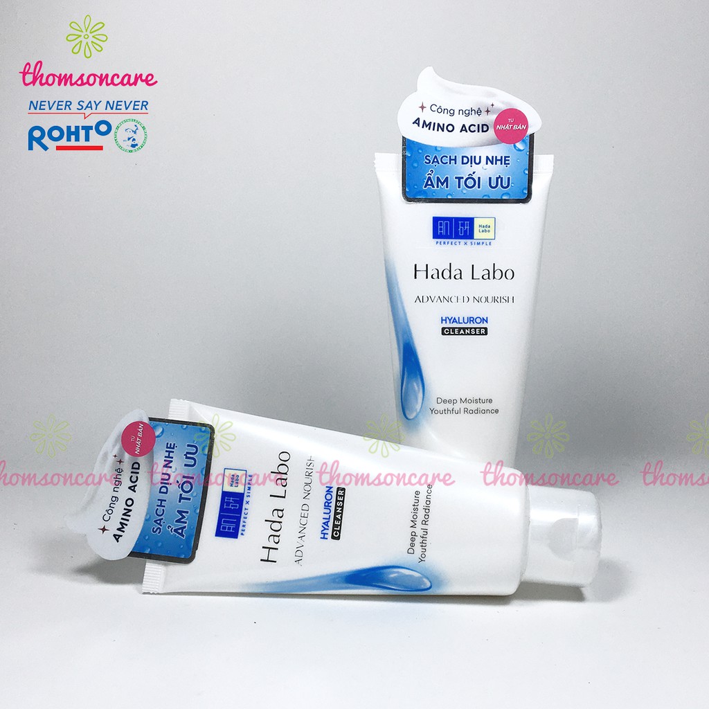 Sữa rửa mặt Hadalabo dưỡng ẩm, dưỡng trắng mờ nám, tàn nhang srm Hada Labo tuýp 80g | BigBuy360 - bigbuy360.vn