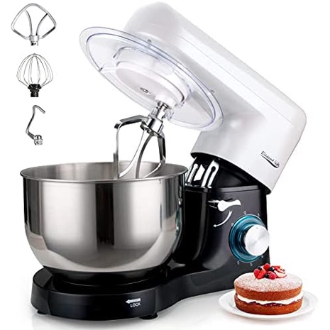 (Chính hãng Đức) Máy nhào bột ELEGANT LIFE SM-1518Y 5.5L 1500W - nhào bột, đánh trứng, trộn salad, chả giò...