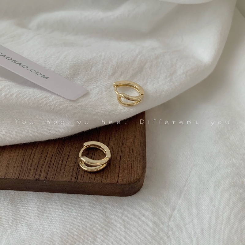 Khuyên Tai Nữ Phong Cách Nhật Bản Hàn Quốc Sang Trọng