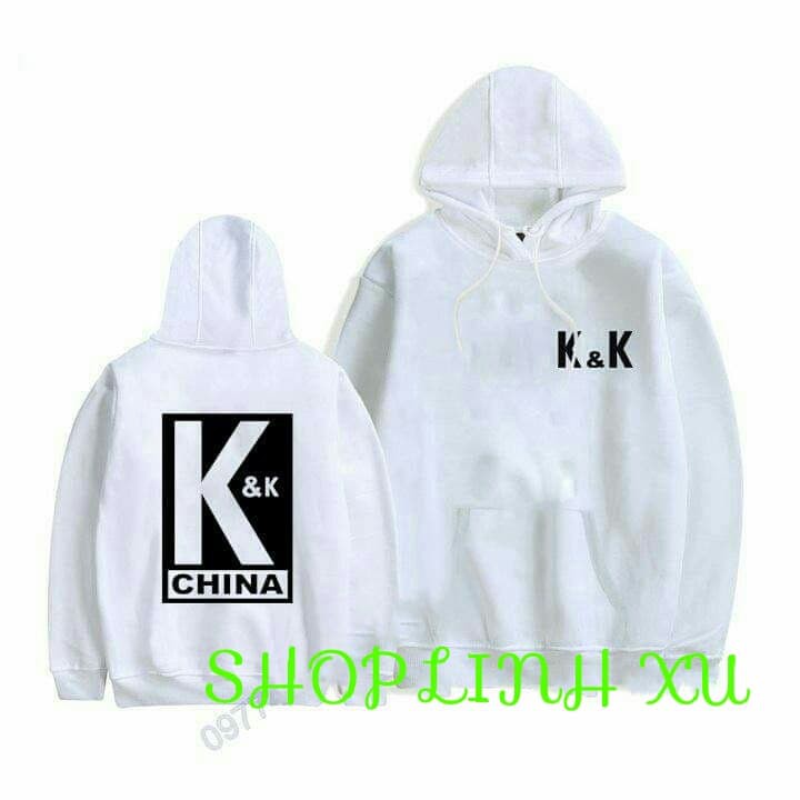 Aó hoodie K&K CHINA , áo CLB K&K phim ngôn tình cá mực hầm mật in may theo yêu cầu