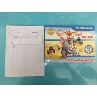 Giấy kiểm tra 4 ôly 100gsm hb