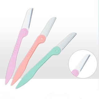 【Bán sỉ】Dao cạo lông mày, Dao cạo mặt cho nữ【SET 3 DAO CẠO LÔNG MÀY】TDK C20