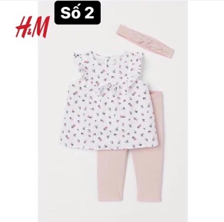 Set 3 chi tiết cho bé gái HM