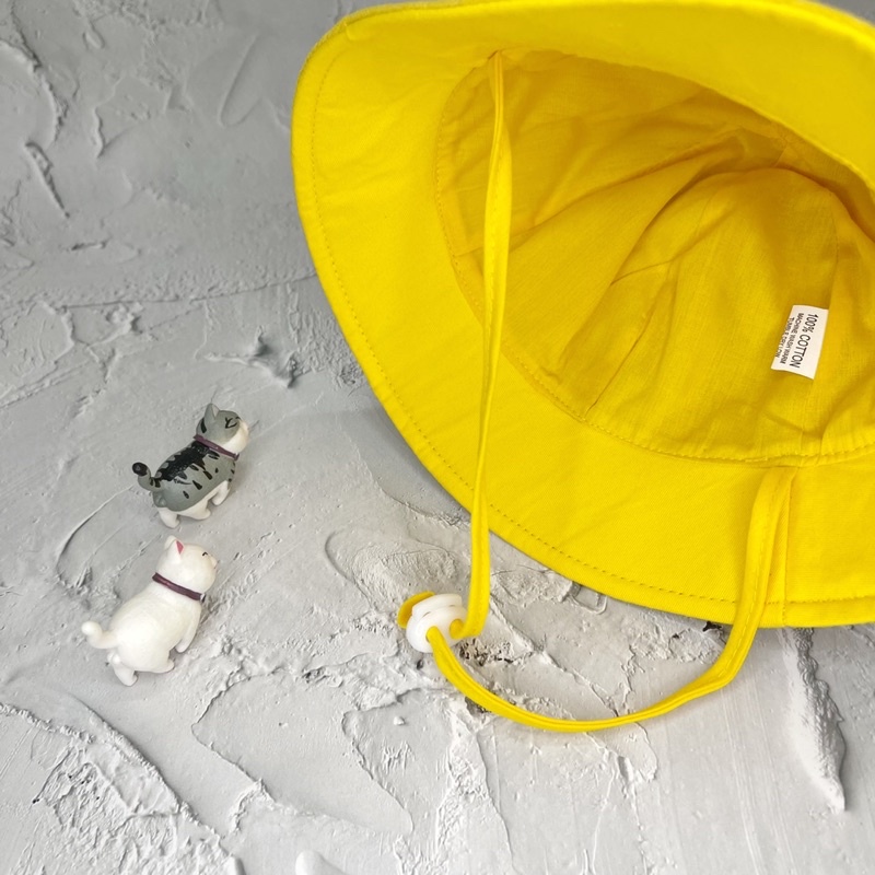 Nón bucket thêu DOG dành cho bé dưới 3 tuổi