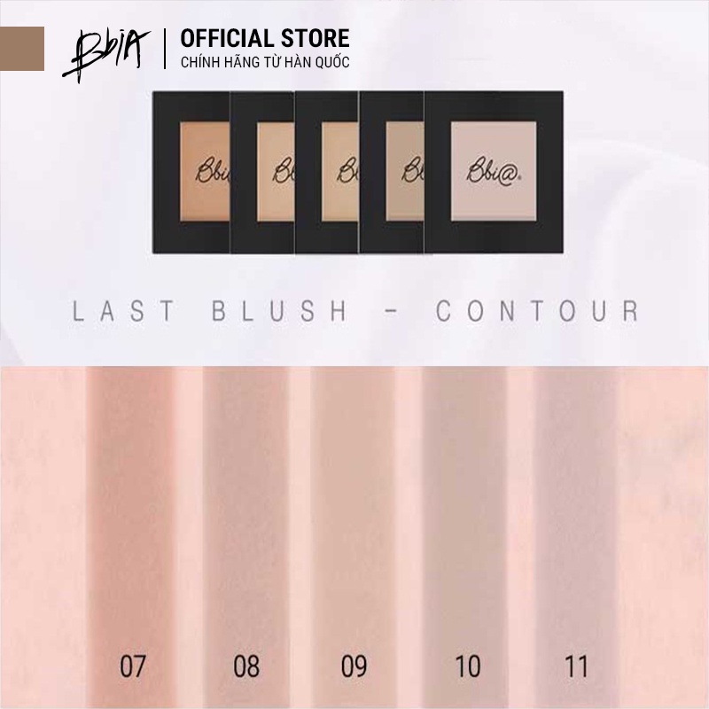 (HSD 6-2023) Phấn Tạo Khối Bbia Last Blush - 11 Pistachio Blossom 2.5g - Bbia Official Store