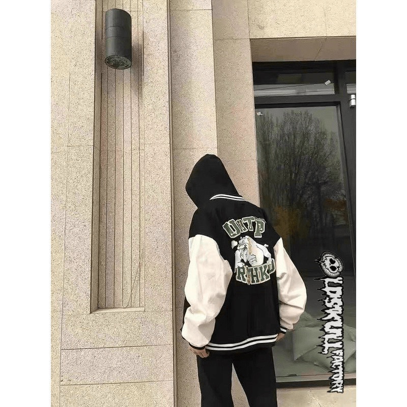 ÁO KHOÁC HOODIE- ÁO KHOÁC BOMBER BÓNG CHAY- CHẤT LIỆU NỈ CỰC HOT CHÚ CHÓ MẶT XỆ UNTP