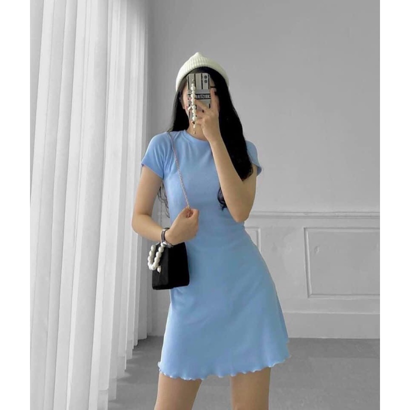 Váy body cotton co giãn đần boddy ngắn tay -MINXY SHOP | BigBuy360 - bigbuy360.vn