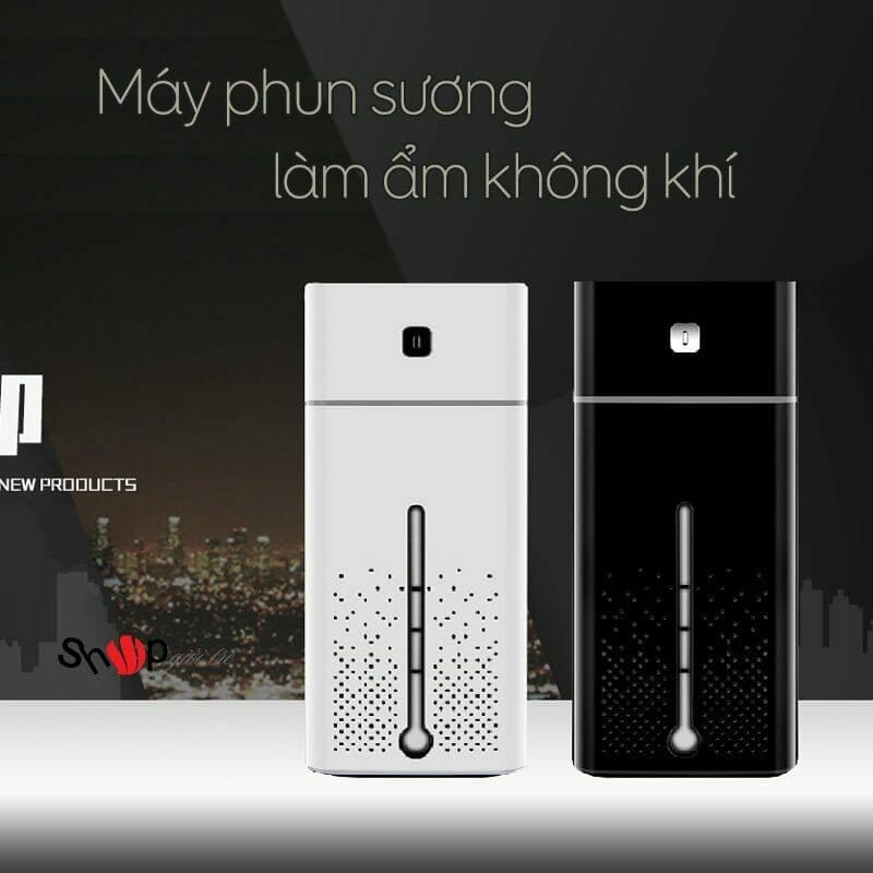 Máy Phun Sương Tạo Ẩm Xông Tinh Dầu Dung Tích 1000ml Với Đèn Led 7 Màu Thanh Lọc Không Khí Trong Lành Hơn