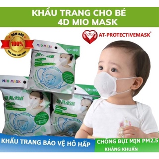 1 túi Khẩu trang gấu cho bé từ 0-3 tuổi
