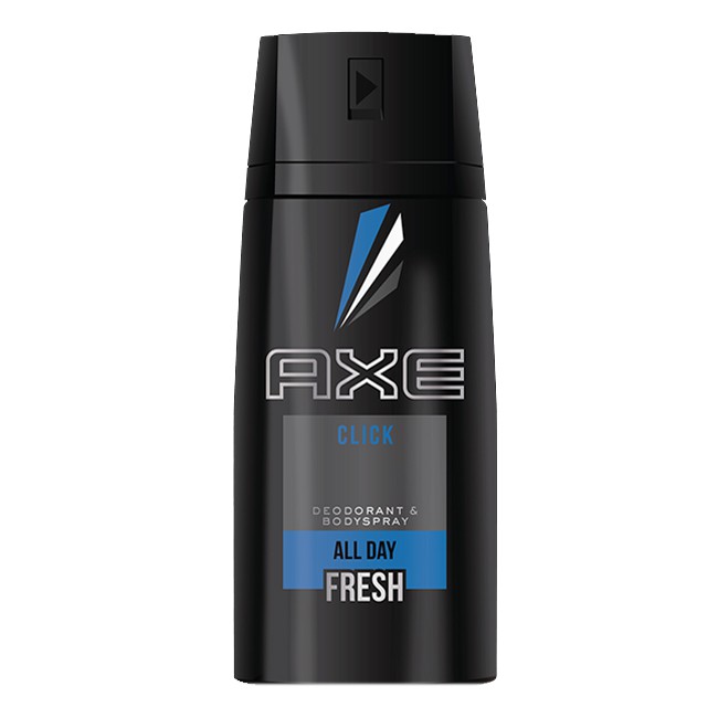 Xịt khử mùi toàn thân Axe Click - UK - 150ml