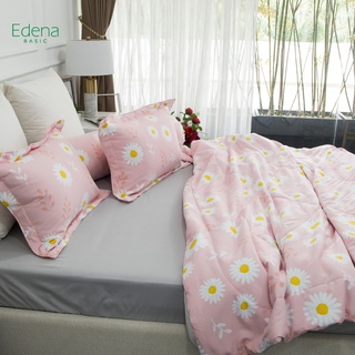 [NewArrival]  Bộ ga (drap) Basic Silk EDENA Mẫu 1014 - Cao  Cấp - Chính Hãng