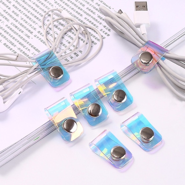 Dụng cụ quấn cố định dây cáp/tai nghe điện thoại siêu tiện lợi | BigBuy360 - bigbuy360.vn