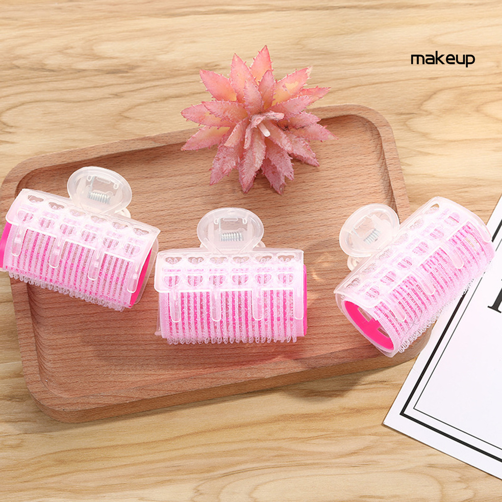 (Hàng Mới Về) Set 3 Dụng Cụ Con Lăn Tạo Kiểu Tóc Bằng Nylon Diy Dành Cho Salon