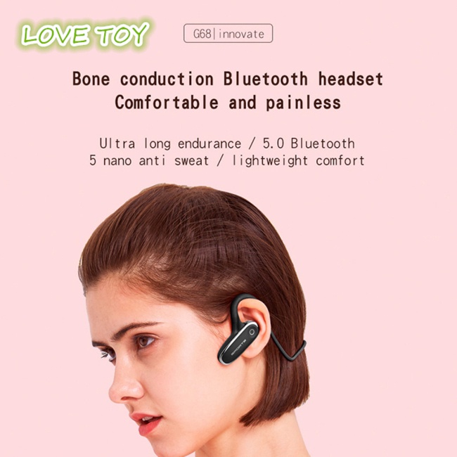 Tai Nghe Bluetooth 5.0 Nkodok G68 Truyền Âm Qua Xương Chống Thấm Nước Và Mồ Hôi