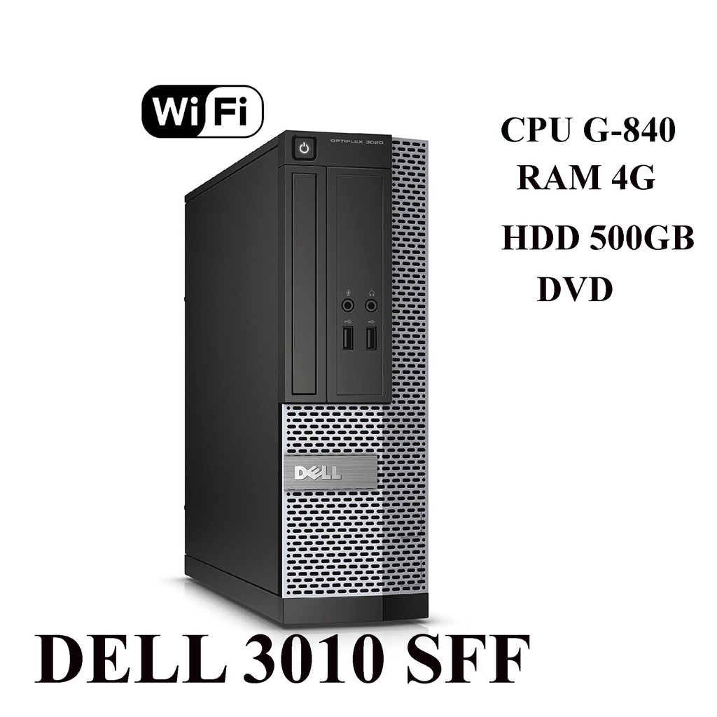 Máy tính DELL Optiplex 3010( intel G840,I3-3220;I5-3570 ram 4GB, ổ cứng 500GB)
