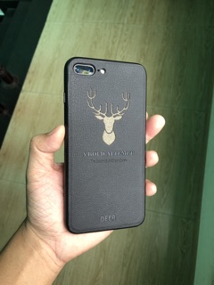 Ốp Da iPhone Xs Max Deer Cao Cấp