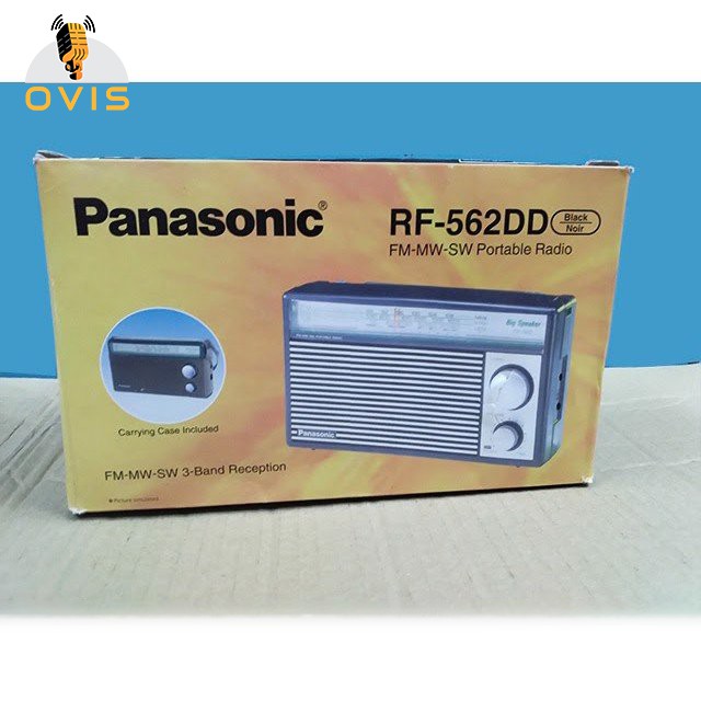 Đài radio chỉnh tay FM, MW, SW Panasonic RF-562DD