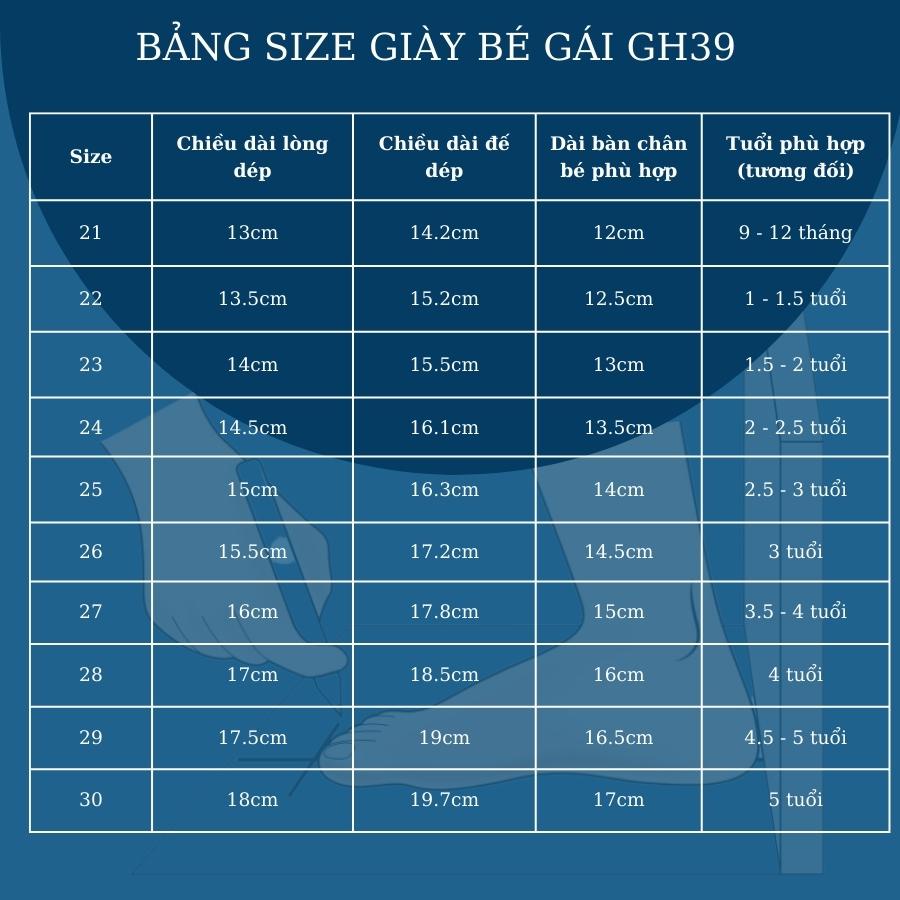 Giày cho bé gái 1 2 3 4 5 tuổi màu hồng dáng búp bê có quai dán êm nhẹ thời trang duyên dáng và dễ thương GH39