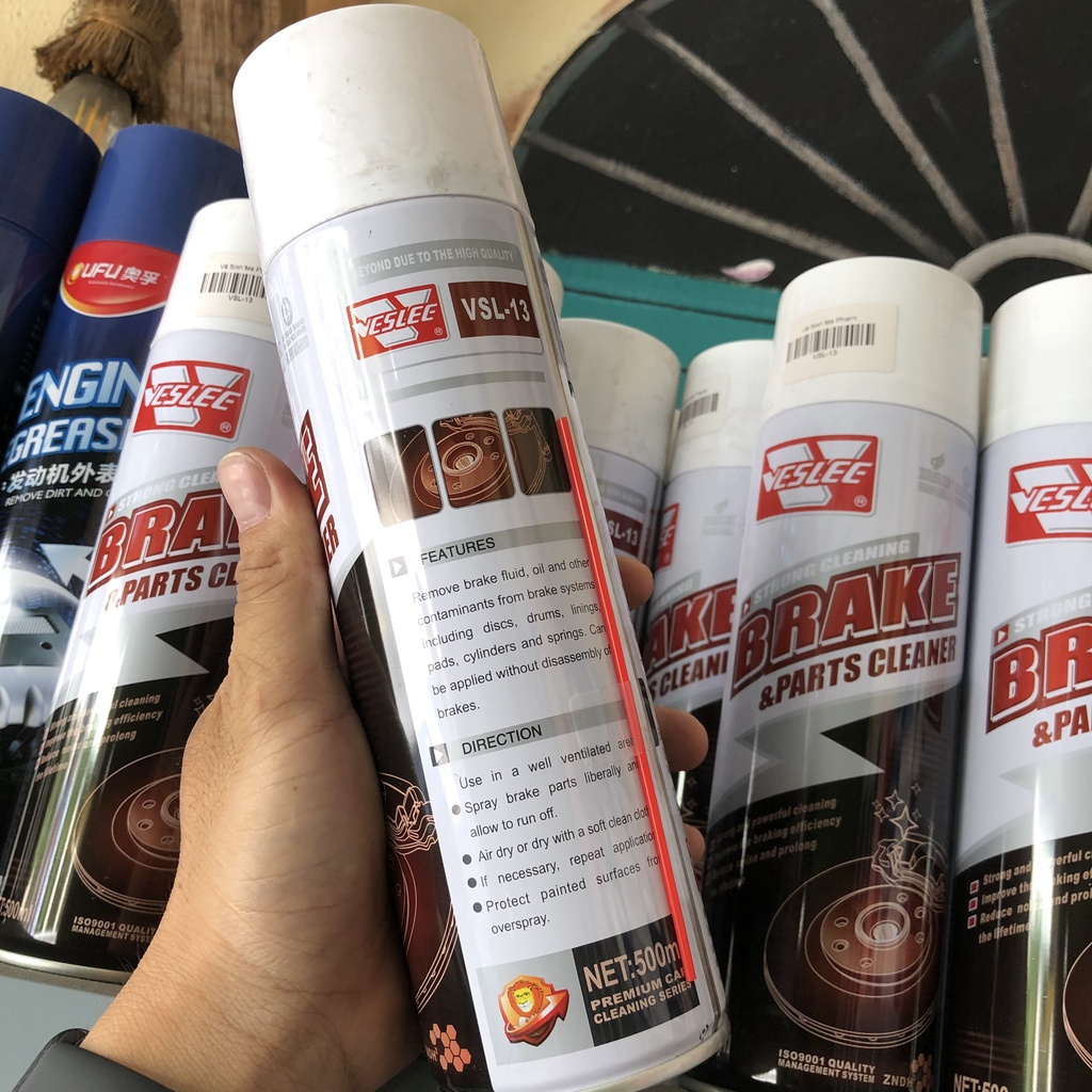DUNG DỊCH VỆ SINH BỐ THẮNG/ BỘ PHANH XE