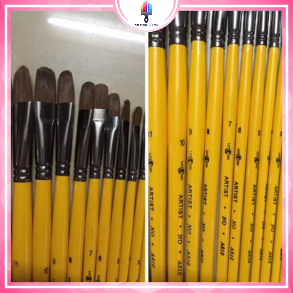 BỘ CỌ LÔNG MỀM LOTORY 12 CÂY