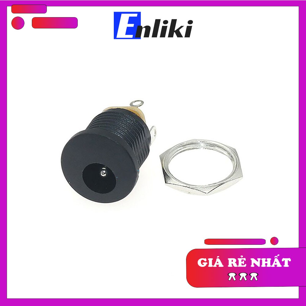 Jack DC Cái 5.5x2.1mm màu đen