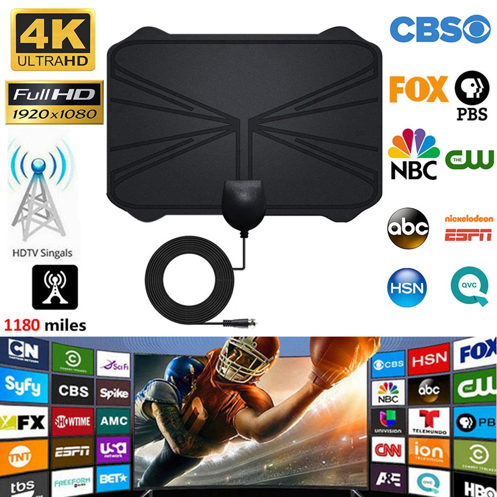 Ăng Ten Khuếch Đại Tín Hiệu Kỹ Thuật Số 1180 Dặm HD 4K HD DVB-T2
