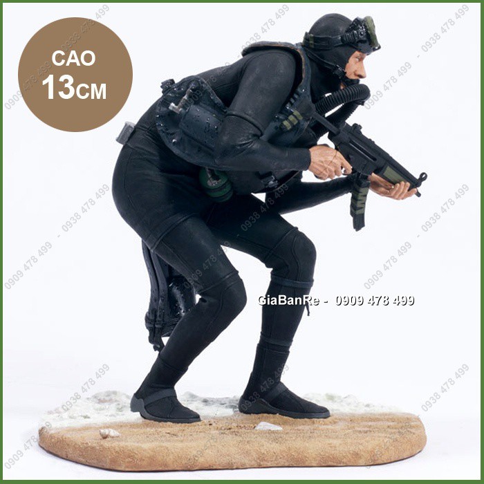 MÔ HÌNH NHÂN VẬT LÍNH MCFARLANE NAVY SEAL - THỢ LẶN 1