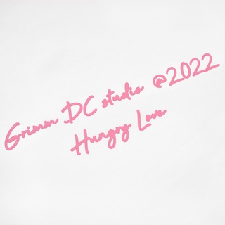 Grimm DC Áo Hungry love | Breakfast // White