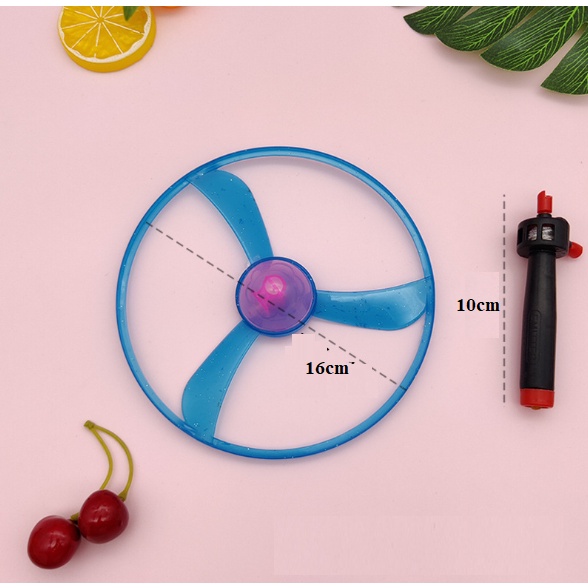 ĐỒ CHƠI TRẺ EM CHONG CHÓNG KÉO UFO 16CM