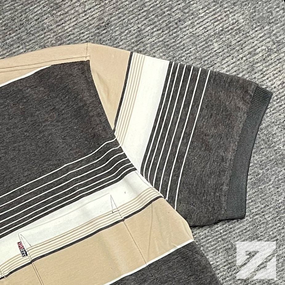 Áo Thun Nam ZEO Trung Niên Cổ Bẻ  Form Rộng Rãi Chất Cotton Loại Đẹp