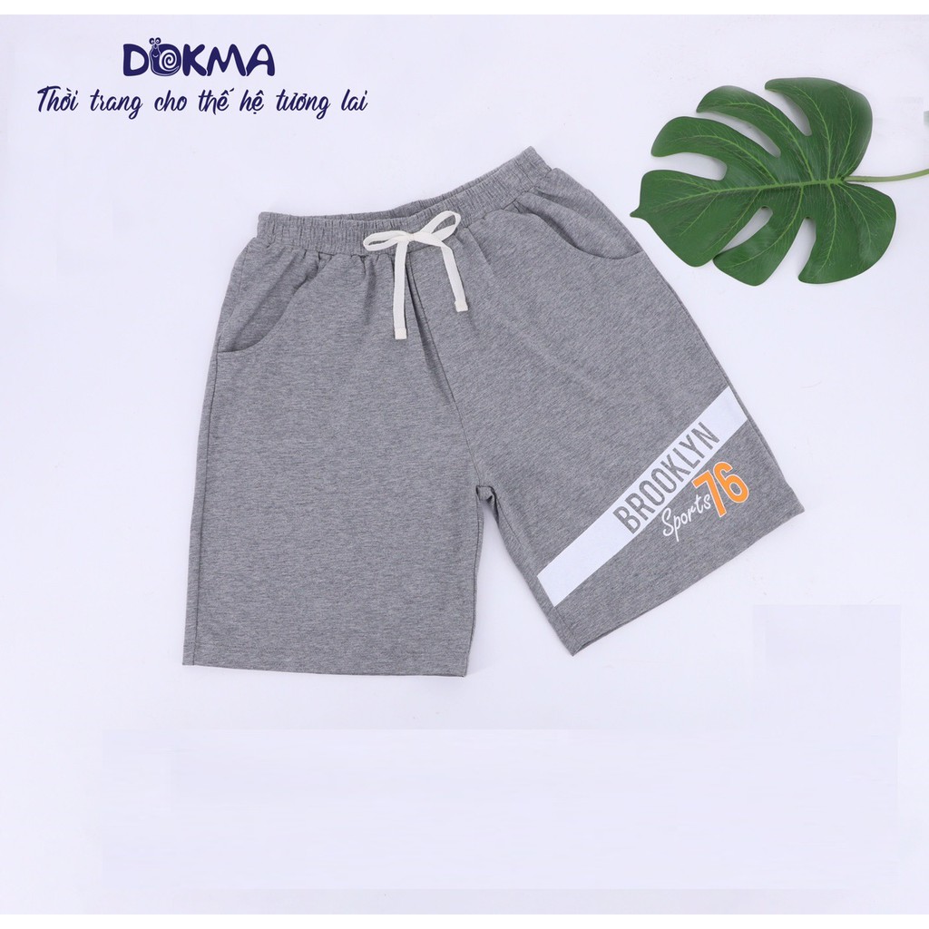 DQ658 quần short cotton BT Dokma (7-12T)