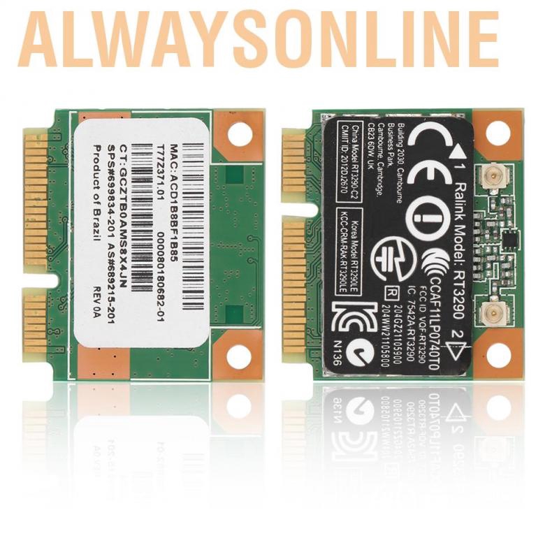 Thẻ Mạng Wifi Không Dây Alwaysonline Rt3290 150mbps Cho Máy Tính | BigBuy360 - bigbuy360.vn