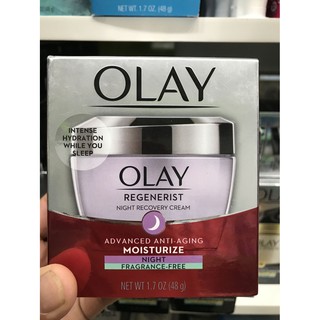 Kem dưỡng da ban đêm tái tạo da- chống lão hóa Olay Regenerist Night Recovery Cream Advanced Anti-aging Moisturize Night