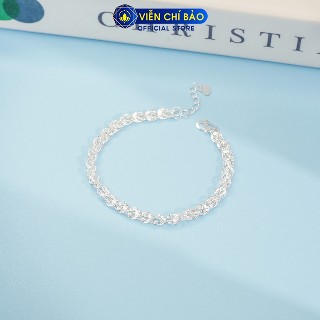 Lắc tay bạc nữ Đuôi Phụng chất liệu bạc 925 thời trang phụ kiện trang sức nữ Viễn Chí Bảo L400419 | BigBuy360 - bigbuy360.vn