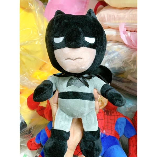 Siêu anh hùng bằng bông đầu tròn 25 cm