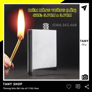 𝘽𝙖̣̂𝙩 𝙇𝙪̛̉𝙖 đồng nguyên khối DXST móc khóa hình chữ nhật lớn DX04 TD 4 màu - Hôt quẹt 𝒁𝒊𝒑𝒑𝒐 TANY SHOP